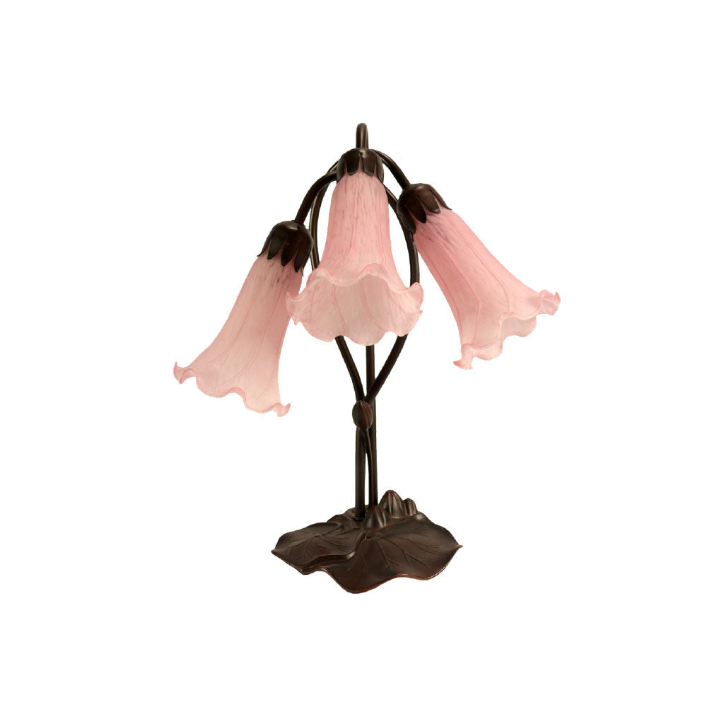 Triple Lily Lamp - Pink
